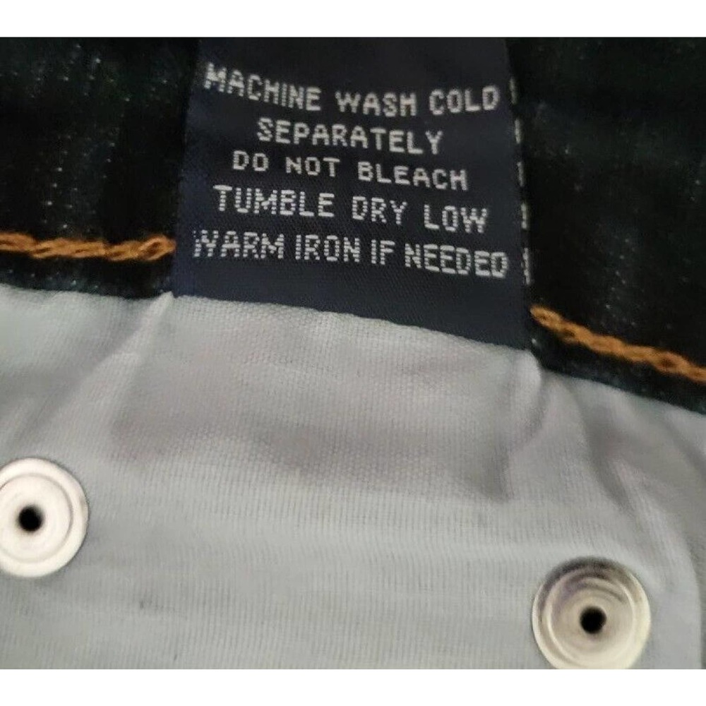 Old Skool Urban Wear, Dark Wash, High Rise, Flare Jeans, Women's Size 24 - Picture 8 of 8
